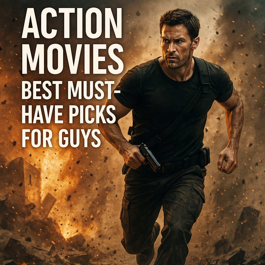 Illustration of Action Movies: Best Must-Have Picks for Guys