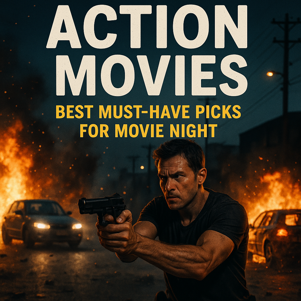 Illustration of Action Movies: Best Must-Have Picks for Movie Night