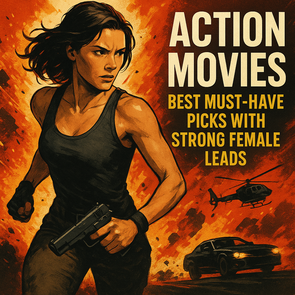 Illustration of Action Movies: Best Must-Have Picks with Strong Female Leads