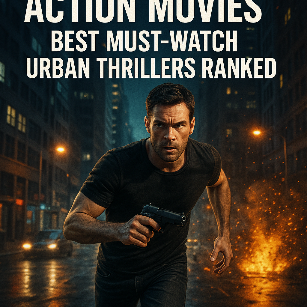 Illustration of Action Movies: Best Must-Watch Urban Thrillers Ranked