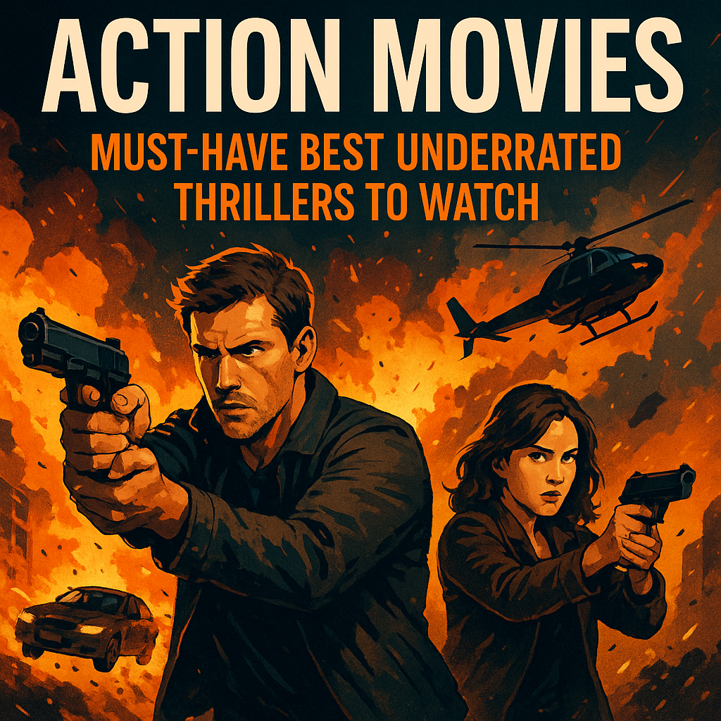 Illustration of Action Movies: Must-Have Best Underrated Thrillers to Watch