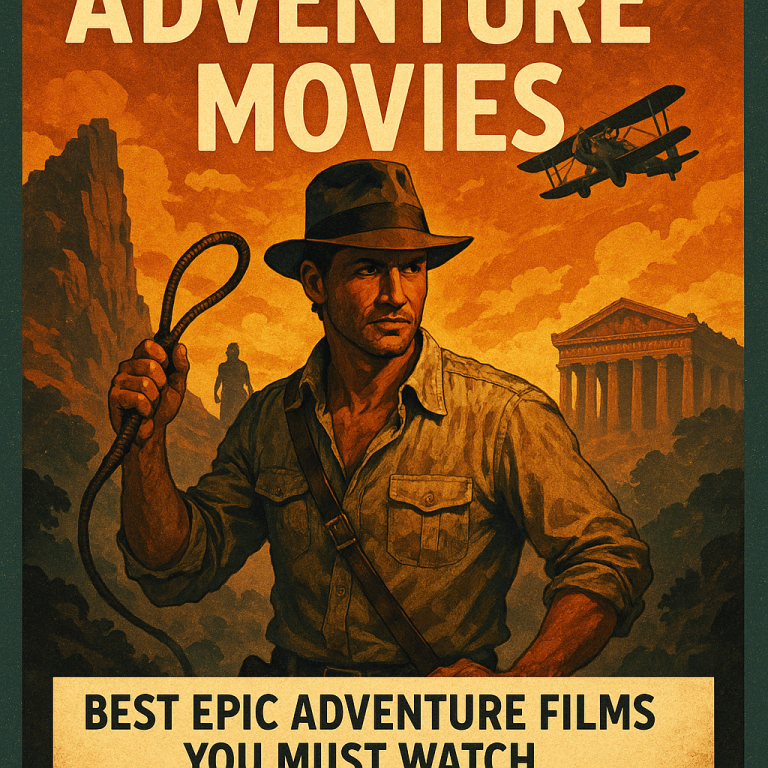 Illustration of Adventure Movies: Best Epic Adventure Films You Must Watch