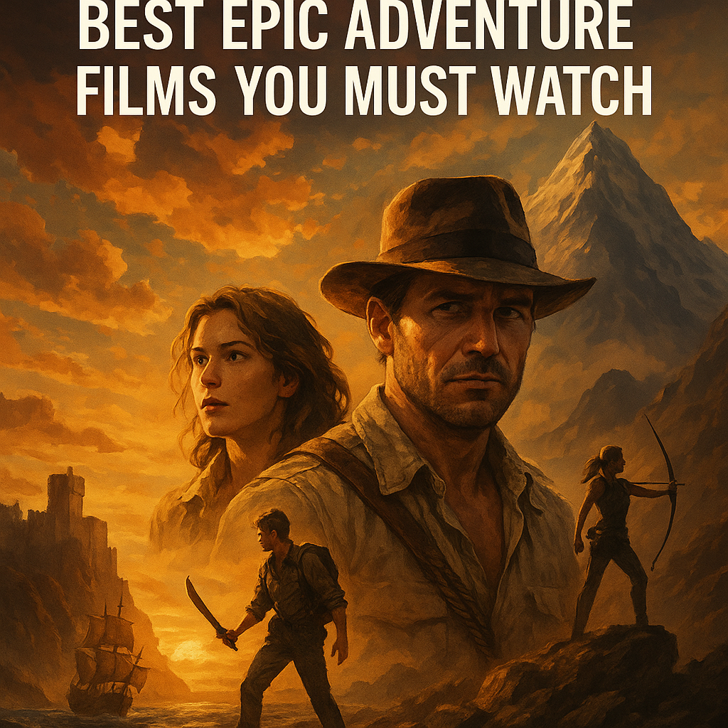 Illustration of Adventure Movies: Best Epic Adventure Films You Must Watch