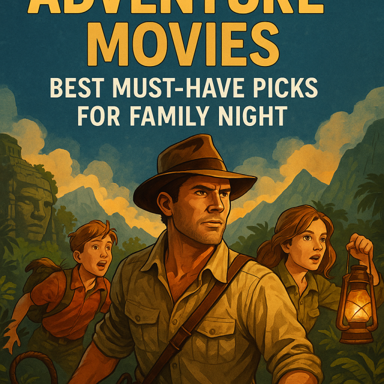 Illustration of Adventure Movies: Best Must-Have Picks for Family Night