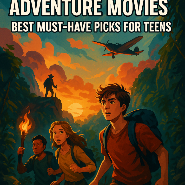 Illustration of Adventure Movies: Best Must-Have Picks for Teens