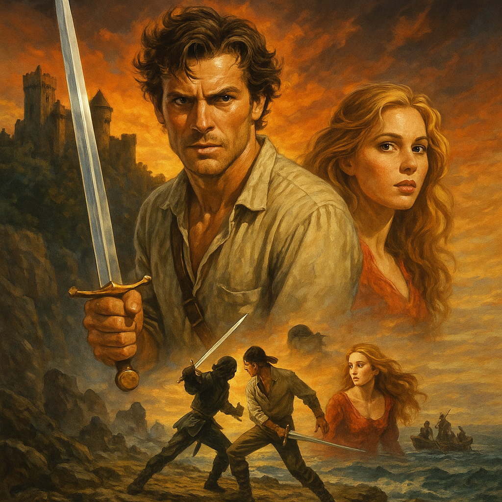 Illustration of Adventure Movies: Best Must-Have Sword Adventure Classics