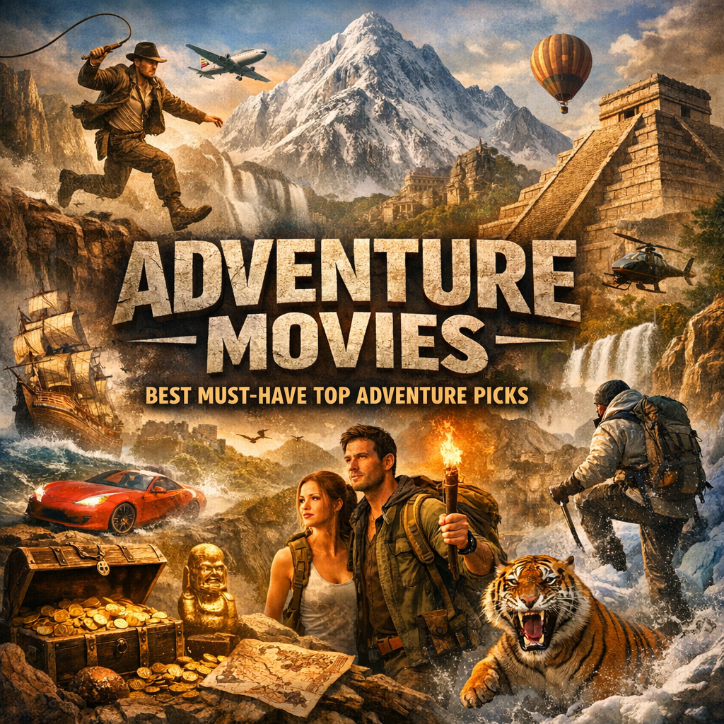 Illustration of Adventure Movies: Best Must-Have Top Adventure Picks