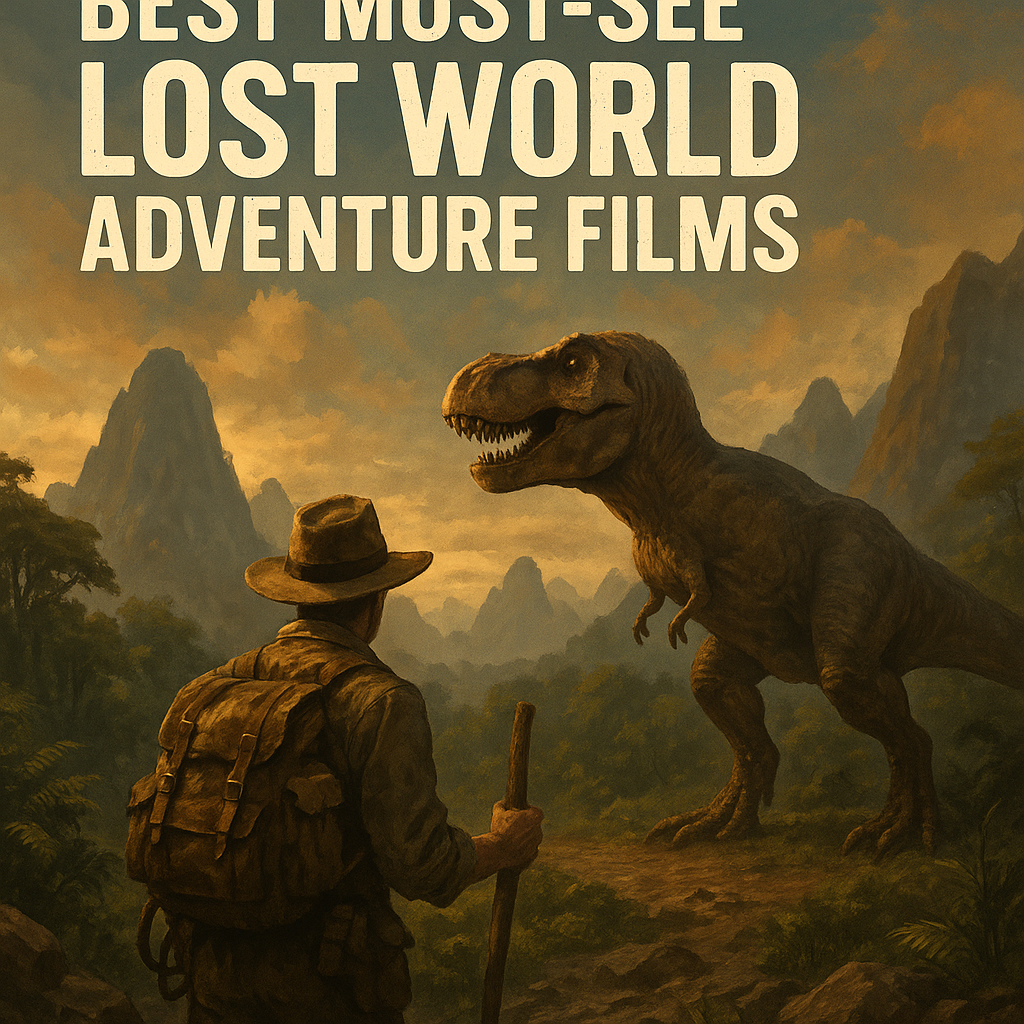 Illustration of Adventure Movies: Best Must-See Lost World Adventure Films