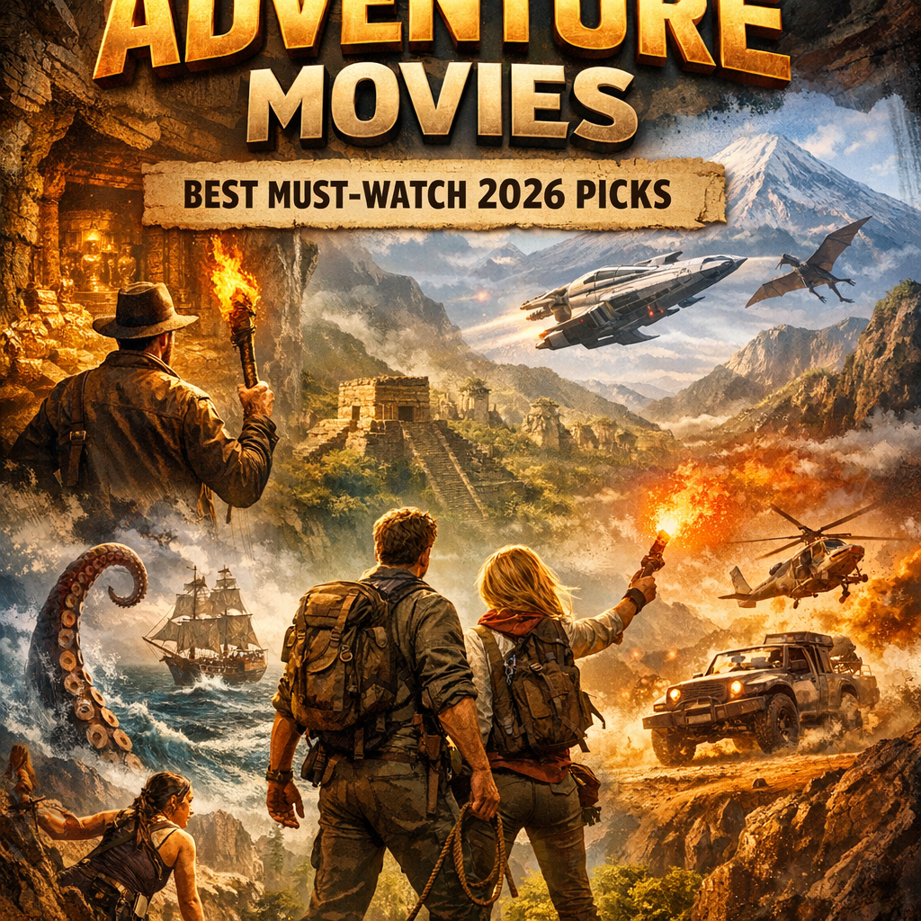 Illustration of Adventure Movies: Best Must-Watch 2026 Picks