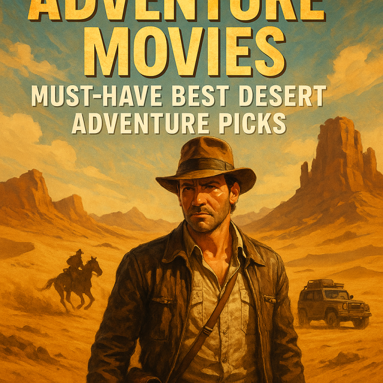 Illustration of Adventure Movies: Must-Have Best Desert Adventure Picks