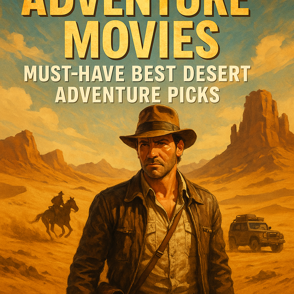 Illustration of Adventure Movies: Must-Have Best Desert Adventure Picks