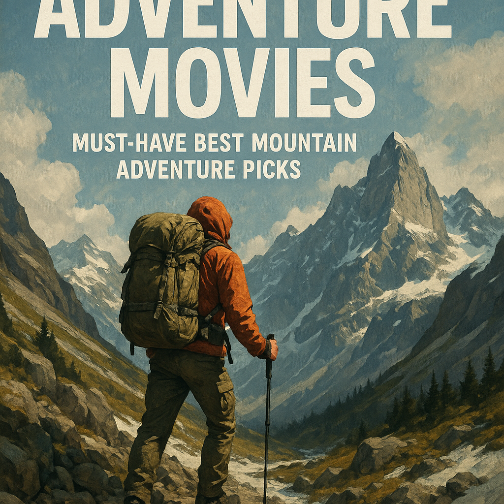 Illustration of Adventure Movies: Must-Have Best Mountain Adventure Picks