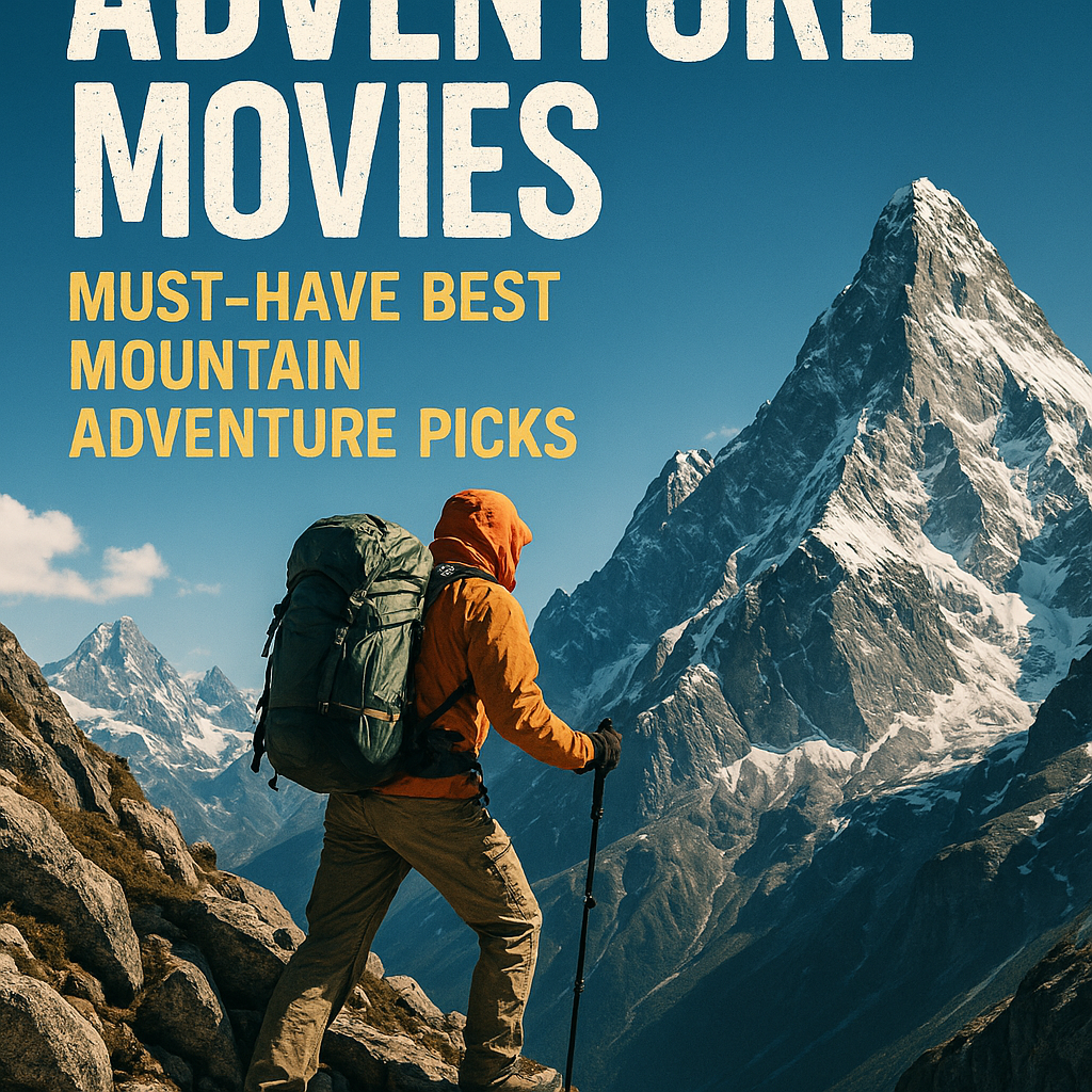 Illustration of Adventure Movies: Must-Have Best Mountain Adventure Picks