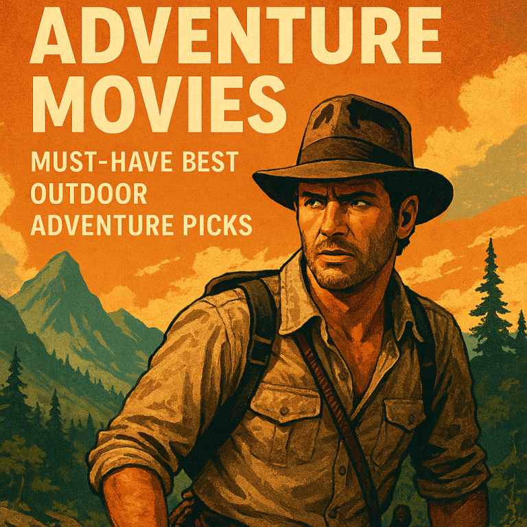 Illustration of Adventure Movies: Must-Have Best Outdoor Adventure Picks