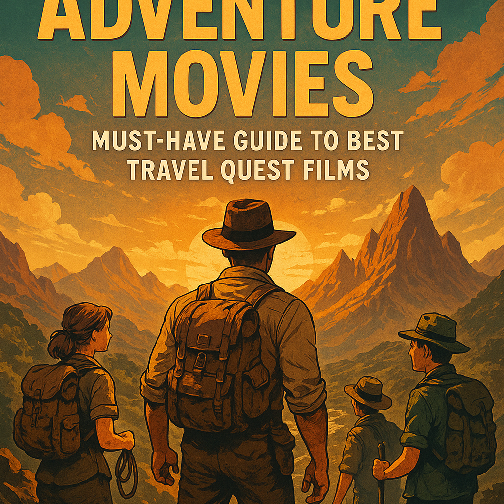 Illustration of Adventure Movies: Must-Have Guide to Best Travel Quest Films