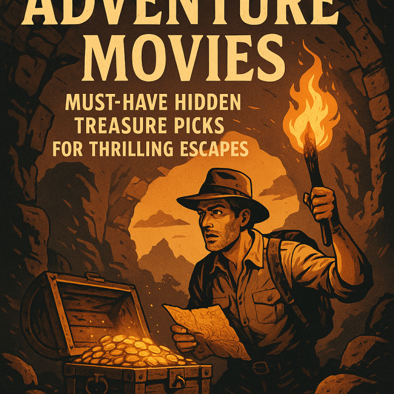 Illustration of Adventure Movies: Must-Have Hidden Treasure Picks for Thrilling Escapes