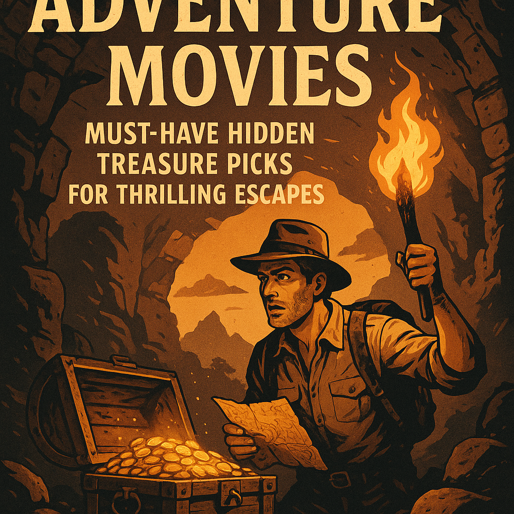 Illustration of Adventure Movies: Must-Have Hidden Treasure Picks for Thrilling Escapes