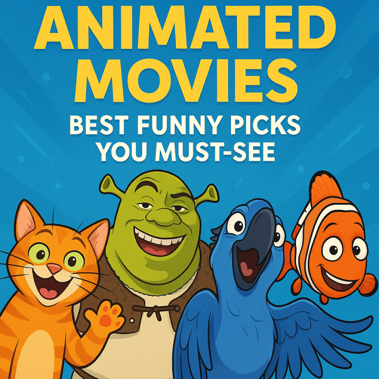 Illustration of Animated Movies: Best Funny Picks You Must-Have Seen
