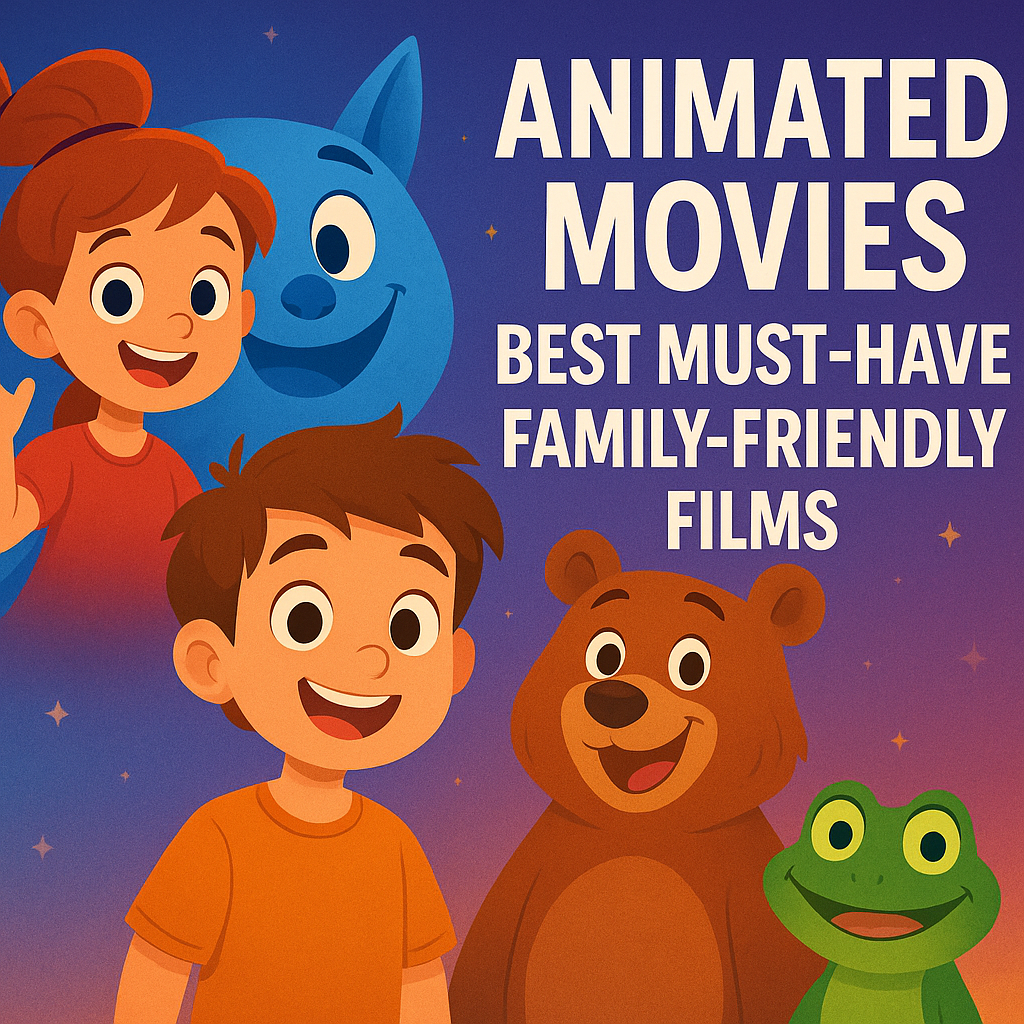 Illustration of Animated Movies: Best Must-Have Family-Friendly Films