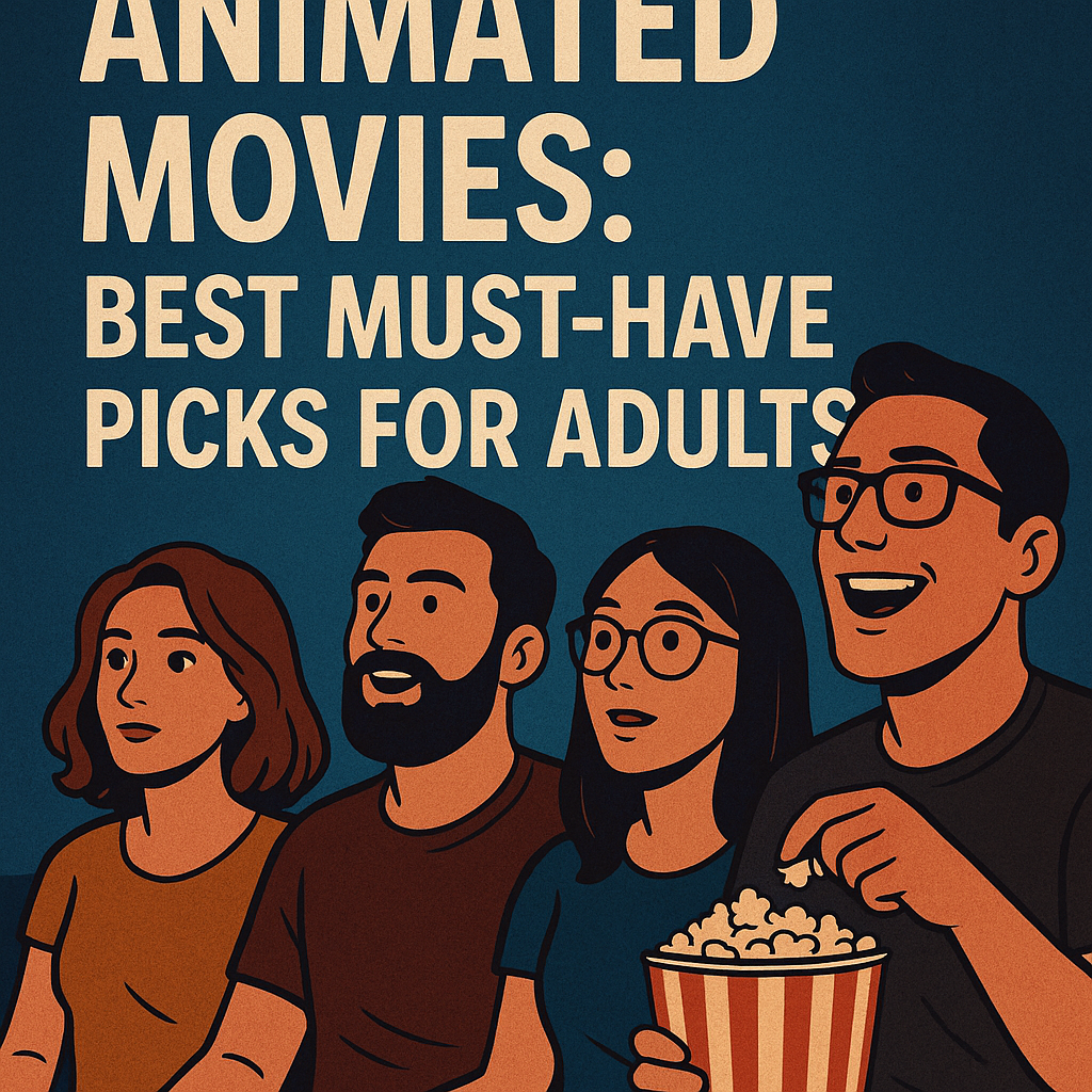 Illustration of Animated Movies: Best Must-Have Picks for Adults