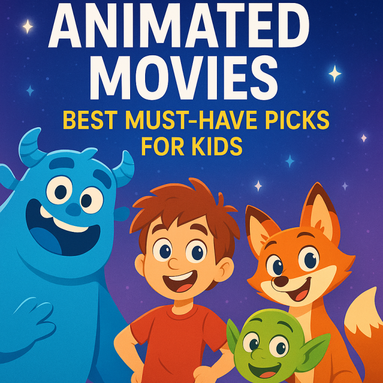 Illustration of Animated Movies: Best Must-Have Picks for Kids