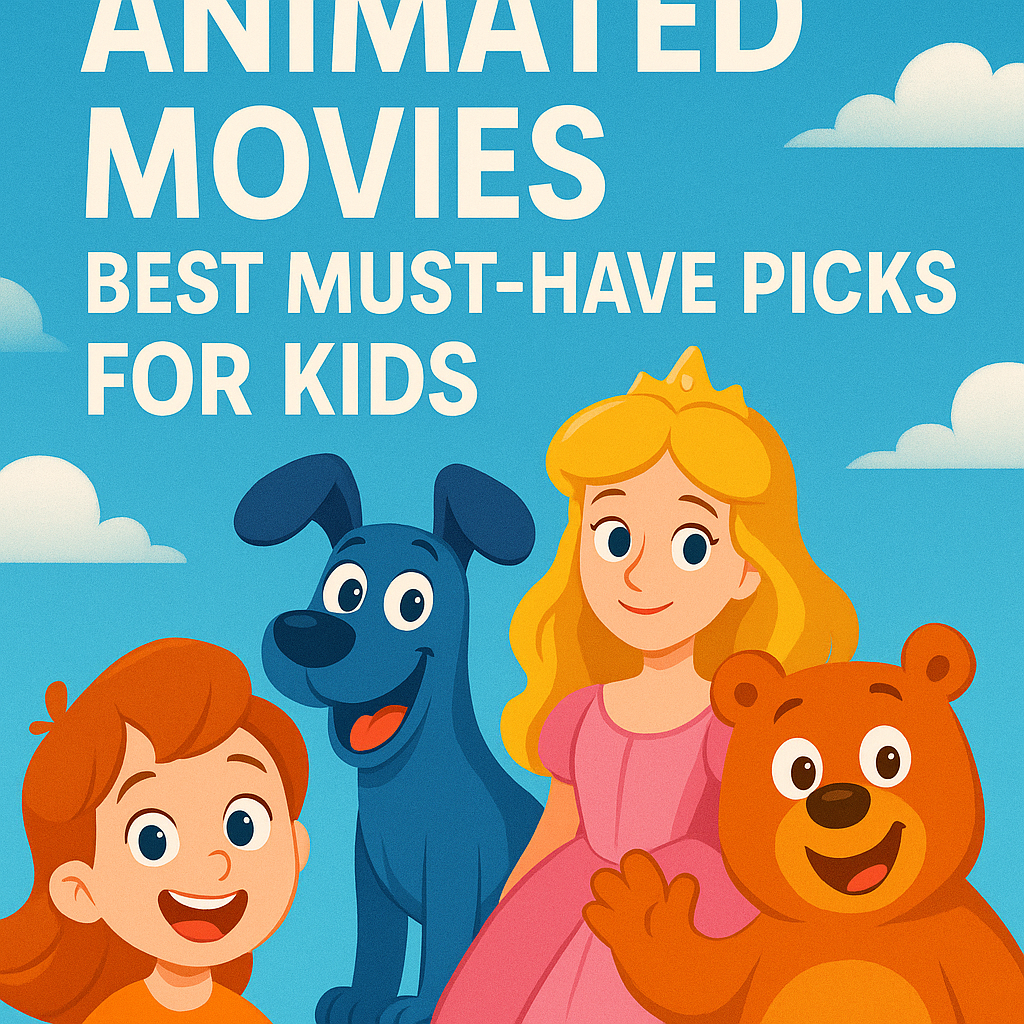 Illustration of Animated Movies: Best Must-Have Picks for Kids