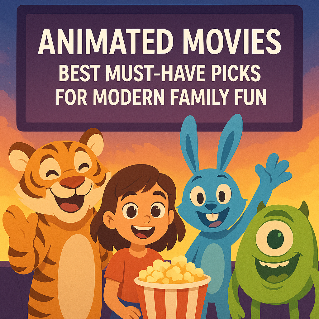 Illustration of Animated Movies: Best Must-Have Picks for Modern Family Fun