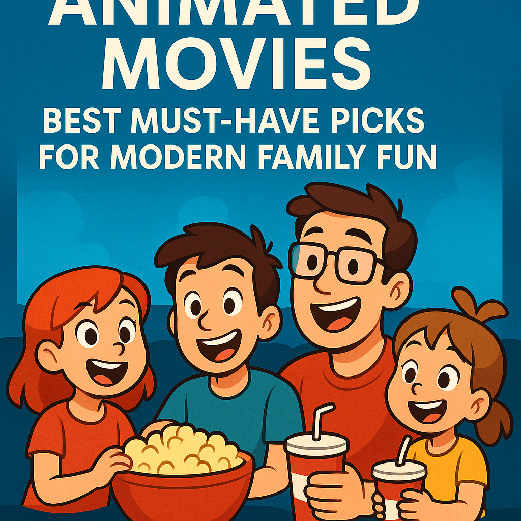 Illustration of Animated Movies: Best Must-Have Picks for Modern Family Fun