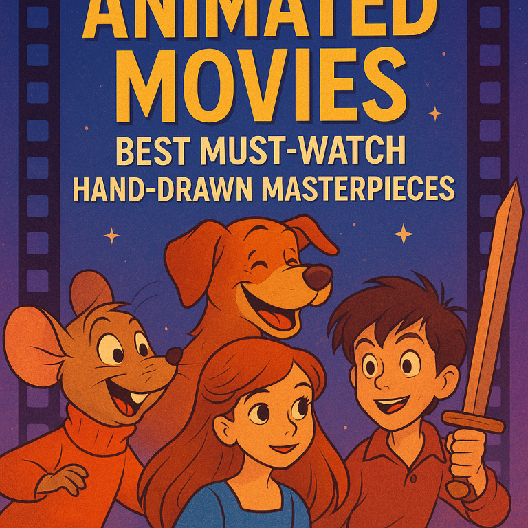 Illustration of Animated Movies: Best Must-Watch Hand-Drawn Masterpieces