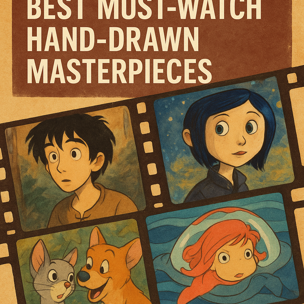 Illustration of Animated Movies: Best Must-Watch Hand-Drawn Masterpieces