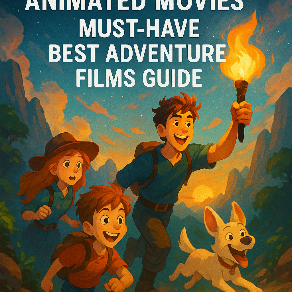 Illustration of Animated Movies: Must-Have Best Adventure Films Guide