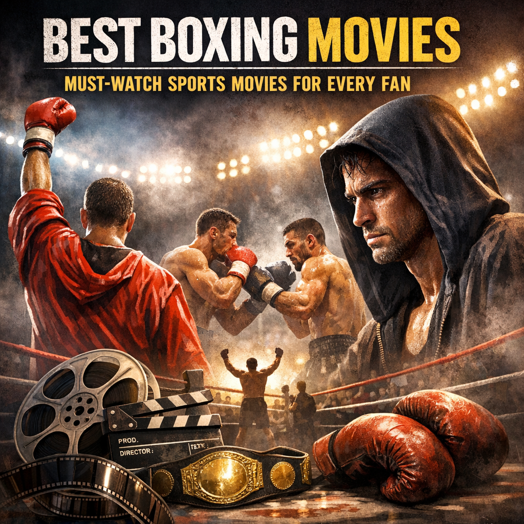 Illustration of Best Boxing Movies: Must-Watch Sports Movies for Every Fan