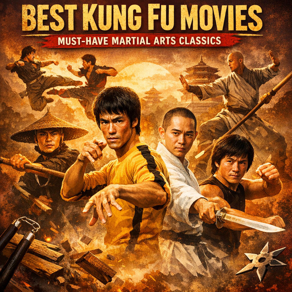 Illustration of Best Kung Fu Movies: Must-Have Martial Arts Classics