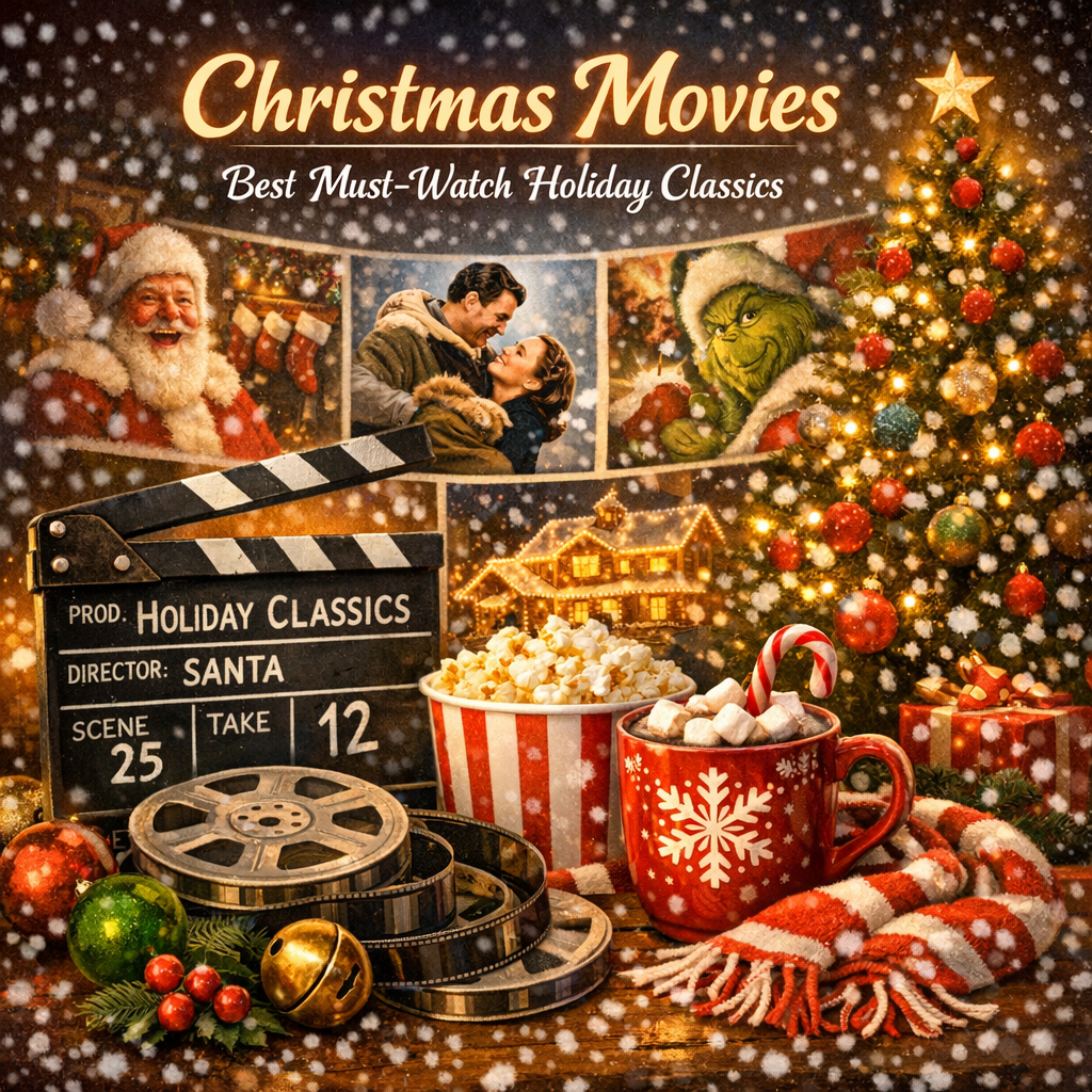 Illustration of Christmas Movies: Best Must-Watch Holiday Classics