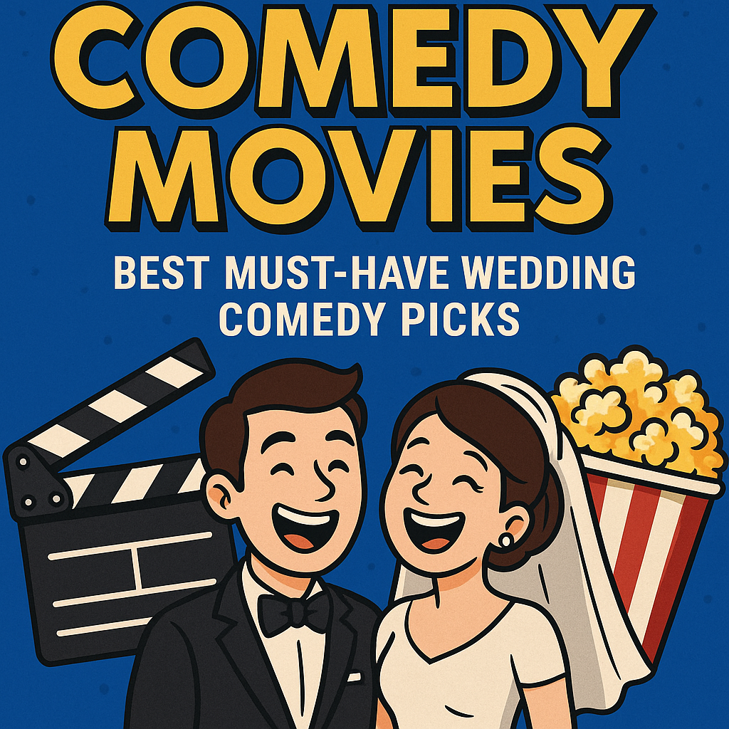 Illustration of Comedy Movies: Best Must-Have Wedding Comedy Picks