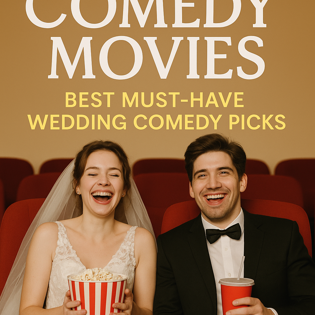 Illustration of Comedy Movies: Best Must-Have Wedding Comedy Picks