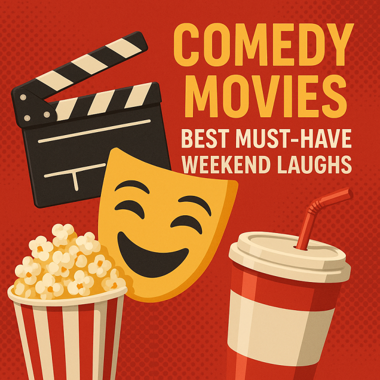 Illustration of Comedy Movies: Best Must-Have Weekend Laughs