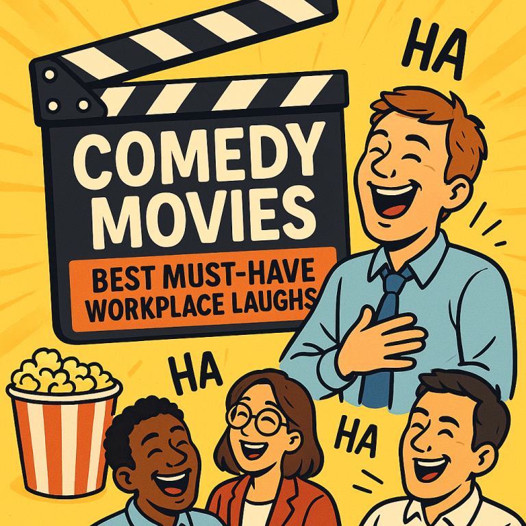 Illustration of Comedy Movies: Best Must-Have Workplace Laughs
