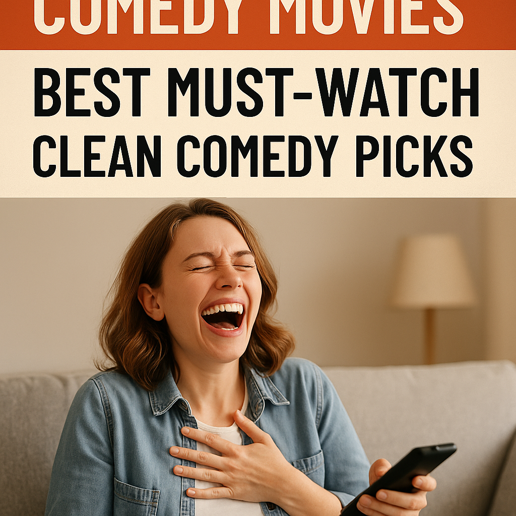 Illustration of Comedy Movies: Best Must-Watch Clean Comedy Picks