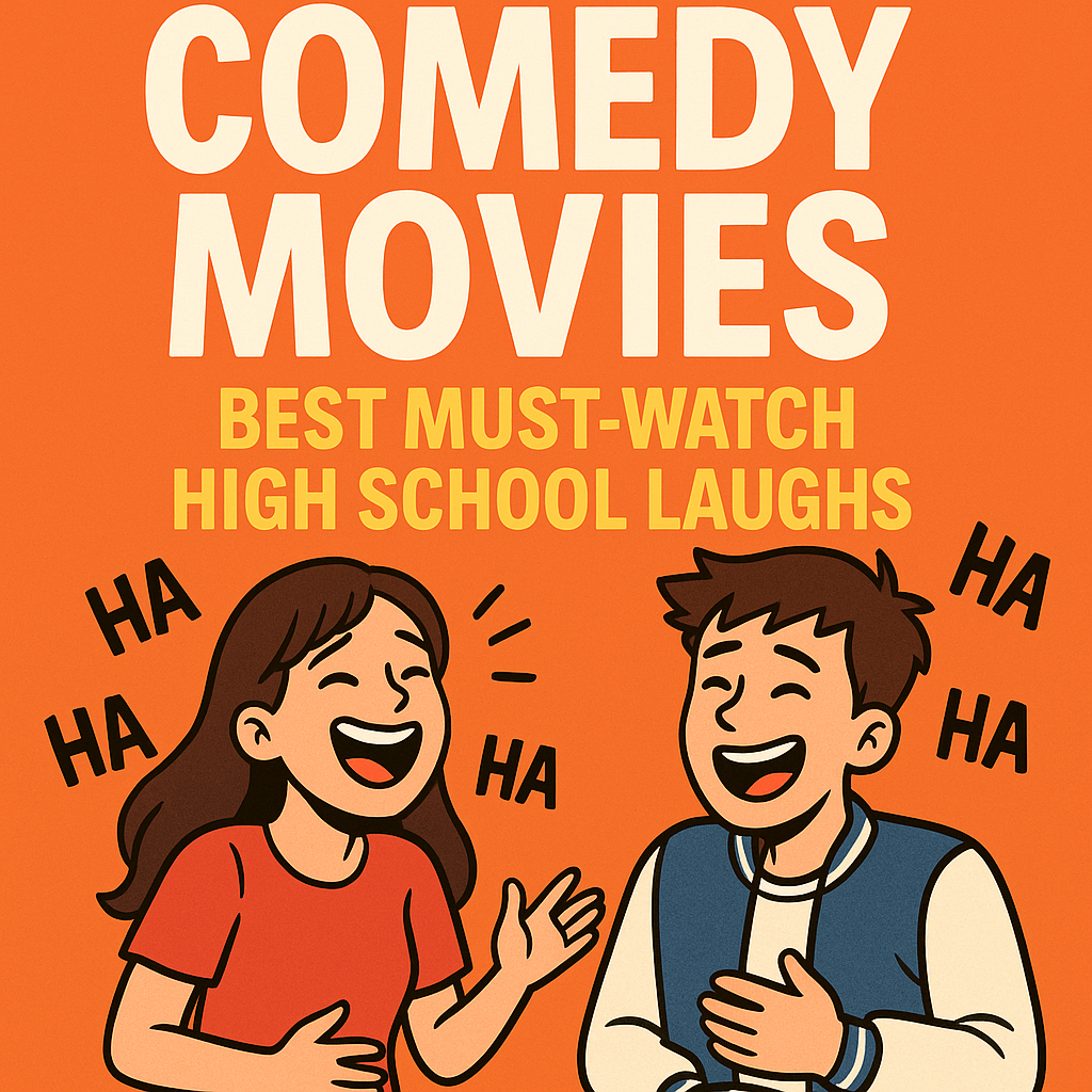 Illustration of Comedy Movies: Best Must-Watch High School Laughs