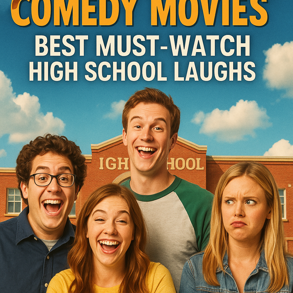 Illustration of Comedy Movies: Best Must-Watch High School Laughs