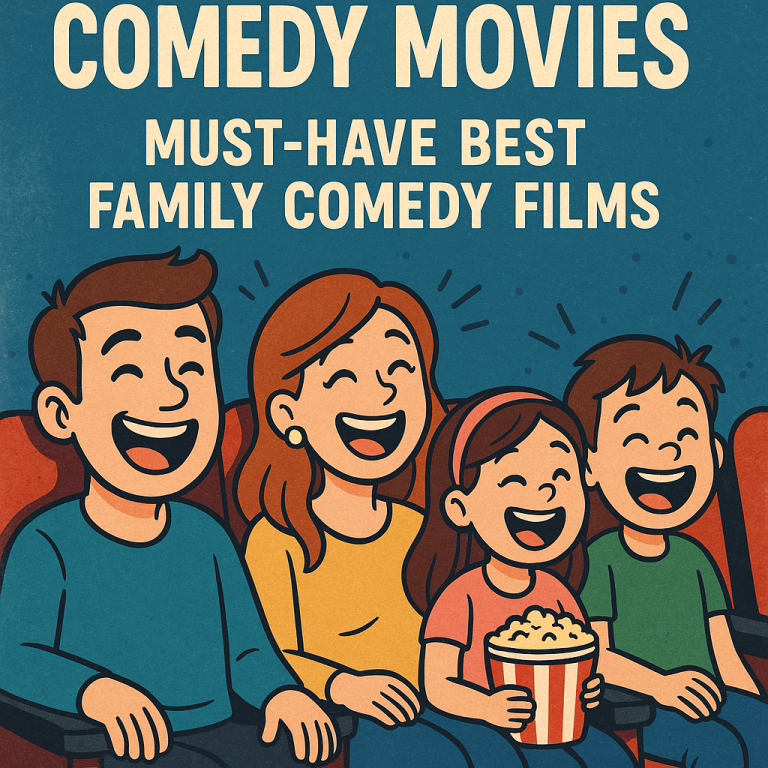 Illustration of Comedy Movies: Must-Have Best Family Comedy Films