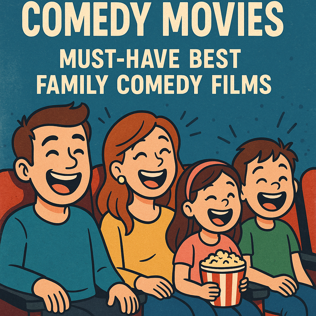Illustration of Comedy Movies: Must-Have Best Family Comedy Films