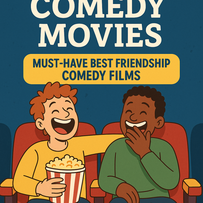 Illustration of Comedy Movies: Must-Have Best Friendship Comedy Films