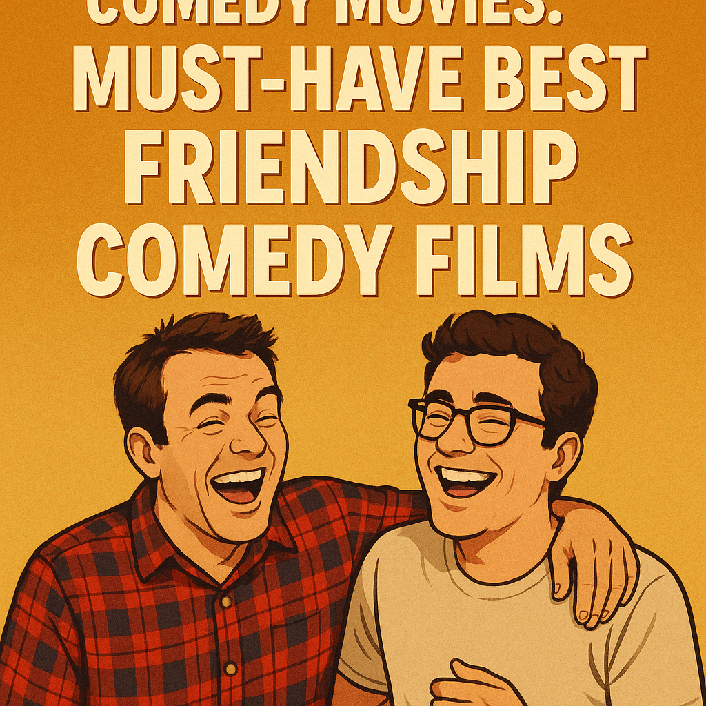 Illustration of Comedy Movies: Must-Have Best Friendship Comedy Films