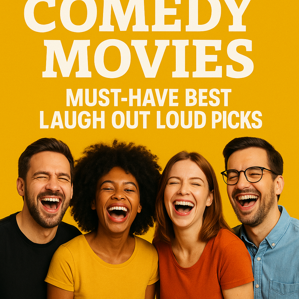 Illustration of Comedy Movies: Must-Have Best Laugh Out Loud Picks