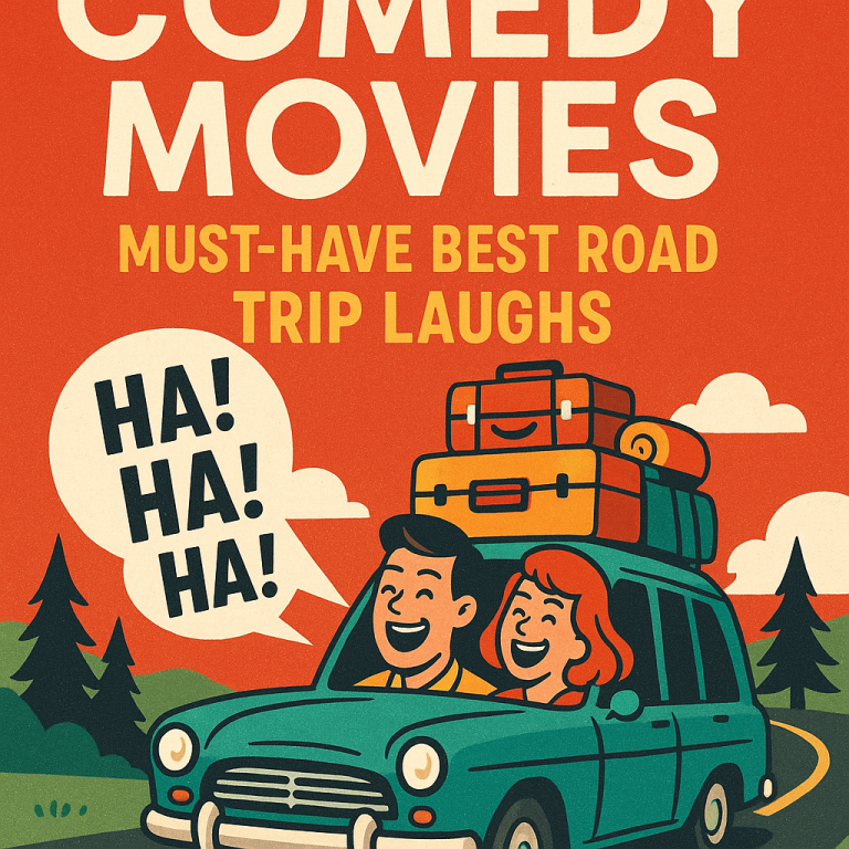 Illustration of Comedy Movies: Must-Have Best Road Trip Laughs
