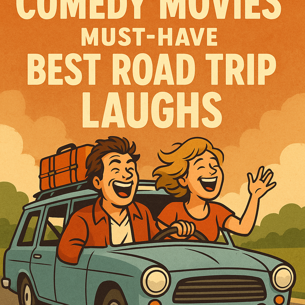 Illustration of Comedy Movies: Must-Have Best Road Trip Laughs