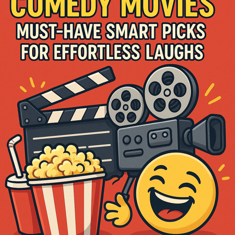 Illustration of Comedy Movies: Must-Have Smart Picks for Effortless Laughs