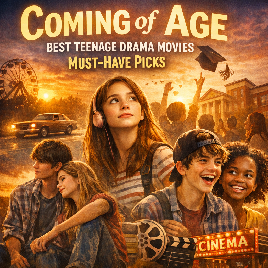 Illustration of Coming of Age Best Teenage Drama Movies: Must-Have Picks